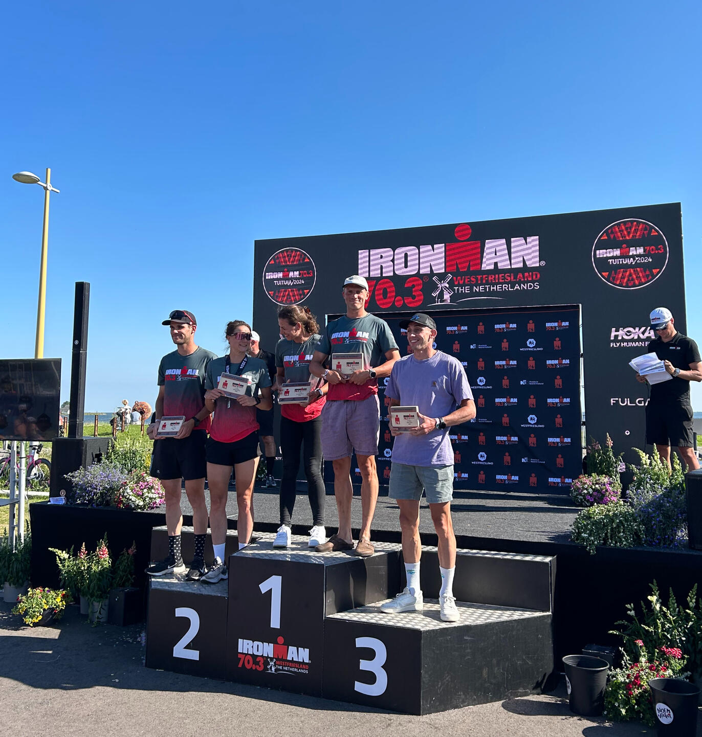 Benjamin van der Weerdt, Ironman 70.3 Westfriesland 2024 age group champion Benjamin van der Weerdt, Ironman 70.3 Westfriesland 2024 age group champion